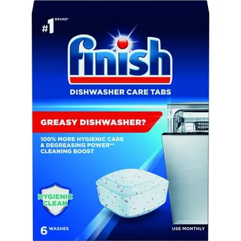 Finish Kapsle na čištění myčky 6 ks Čistič myček Finish Kapsle na čištění myčky 6 ks