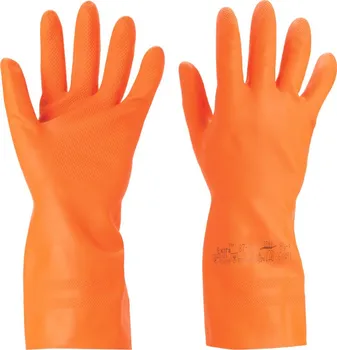 Čisticí rukavice Ansell Extra 87-955 oranžové 7