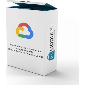 PrestaShop modul Přenos kontaktů z e-shopu do Google Kontakty (Google Contacts / Google Cloud)