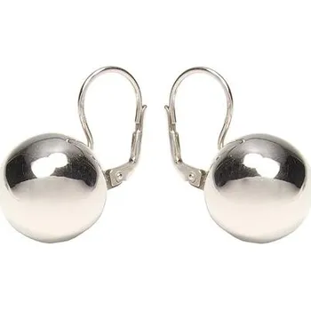 Náušnice Stříbrné náušnice koule 1,8cm