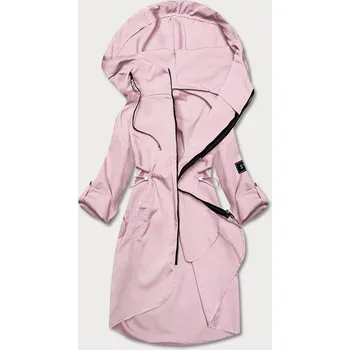 Dámská mikina Přehozová bunda SWEST v růžové barvě s kapucí pro dámy, odstíny růžové XS (34) i392_21452-2