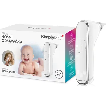 Odsávačka hlenu SimplyMed JY-922 dětská nosní odsávačka 2v1