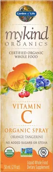 Garden of Life Mykind Organics Vitamín C ve spreji pomeranč/mandarinka 58 ml