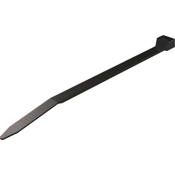 Stahovací páska OBO BETTERMANN Pásek vázací 200x4,8 UV černá (100ks) 2331874