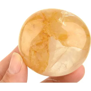 Přírodní kámen Limonit v křišťálu (Madagaskar) 119g