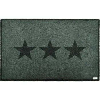 Koberec Hans Home Protiskluzová rohožka Deko 102099 Grey - na ven i na doma - 50x70