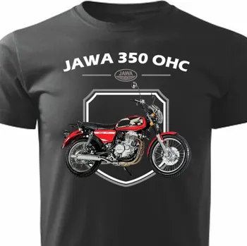 Pánské tričko STRIKER Tričko jawa 350 OHC Barva: Černá, Velikost: M