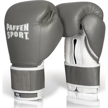 Boxerské rukavice Boxerské rukavice Paffen Sport PRO KLETT - šedé / bílé