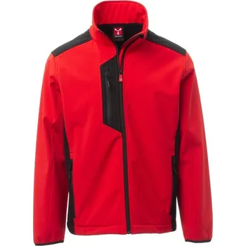Pánská softshellová bunda PAYPER GALWAY softshell bunda dvoubarevná - kouřová XS