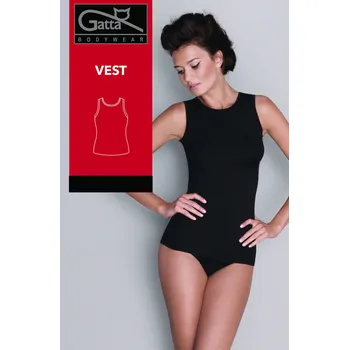 Dámský nátělník - Vest 60778R - GATTA BODYWEAR, černá S i170_0042K6093606