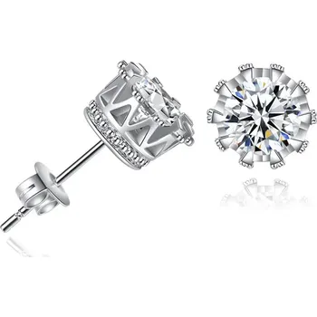 Náušnice Dámské stříbrné náušnice LAREINA Ag 925