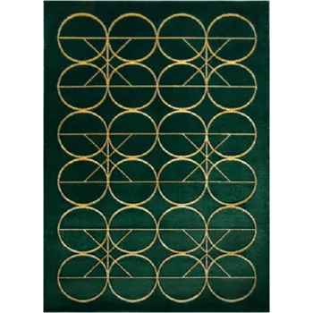 Koberec Hans Home Kusový koberec Emerald 1010 green and gold - 80x150