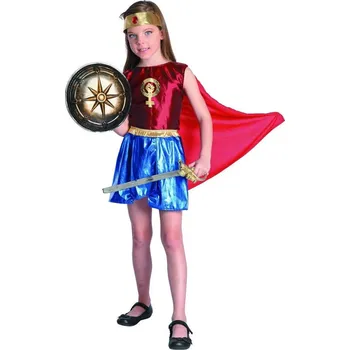 Karnevalový kostým Šaty na karneval hrdinka 120 - 130 cm