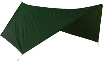 Krycí plachta Jurek S+R Tane OZ plachta nad hamaku šestiúhelník olivově zelená M 3,6/2 x 2,4 m