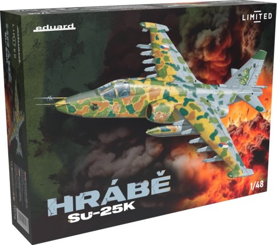 Maquette Avion EDUARD SU-25K 1/48 - Neuf Avec Bonus