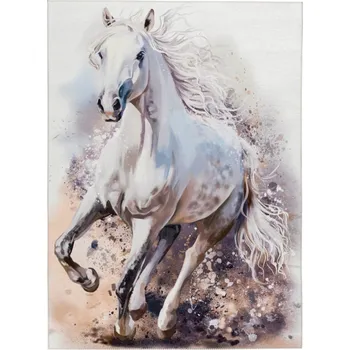 Koberec Hans Home Dětský kusový koberec Torino kids 235 WHITE HORSE - 80x120