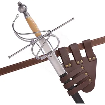 Karnevalový kostým Výprodej Kožený závěs na rapír a kord, šikmý - Outlet