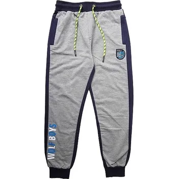 Chlapecké kalhoty Chlapecké tepláky šedé Wolf T2277C