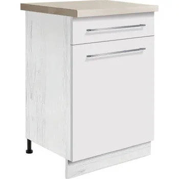 Kuchyňská skříňka ANNA spodní skříňka 4D "50" bílá