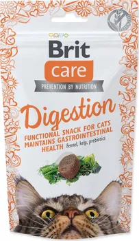 Pamlsek pro kočku Brit Care Cat Snack Digestion 50 g