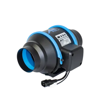 Domácí ventilátor Global Air Supplies Ventilátor RadAir Silent EC 200m3/h - Ø125mm vč. bezhlučné regulace otáček