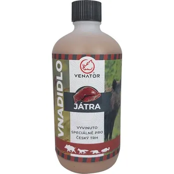 Návnadová pasta Vnadidlo VENATOR játrový nektar 0,5l