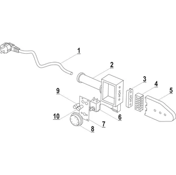Napájecí kabel Napájecí kabel DEDRA XA124020.01