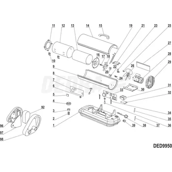 Rybářský háček Montáž DEDRA XDED9950.34