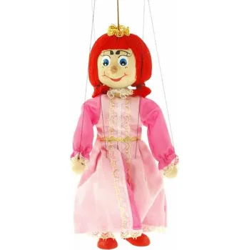Výuková hračka Dřevěné velké loutky - Princezna