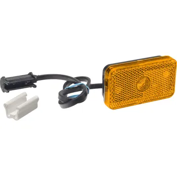 Přívěs Svítilna boční obrysová LED GMAK G17, 12-24V, s odrazkou, QS150