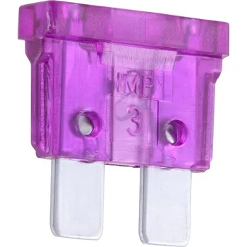 Autopojistky Auto pojistka nožová 3A 19x12mm