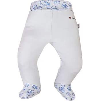 Dupačky Little Angel Polodupačky smyk TISK Outlast® - sv.ledově modrá Velikost oblečení: 56