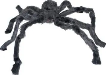 Party dekorace Funny Fashion Halloweenský pavouk černý 90 cm