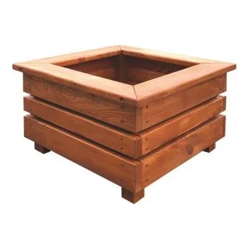 Pěstitelství Drewmax Dřevěný květináč MO271, 54x36x54, smrk, impregnovaný (Barva dřeva: Tyk - impregnat)