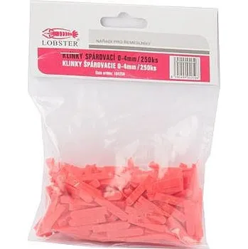 Klínky spárovací 0-10mm, 100ks