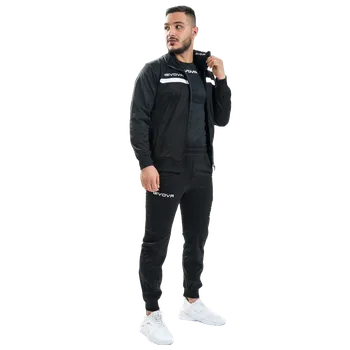tepláková souprava givova One Full Zip černá/bílá 1003 XS