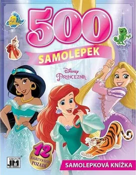 Samolepková knížka: 500 samolepek Disney Princezny - JIRI MODELS (2023, sešitová)