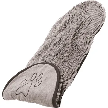 Antiparazitikum pro psa Koupelnová předložka pro psa Dog Gone Smart Shammy Šedá (33 x 79 cm)