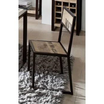 FABRICA Jídelní židle - dřevěné opěradlo, mango