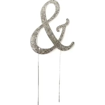 Jedlá dekorace na dort Dortisimo Zápich do dortu Písmeno & 11 cm Poškozené