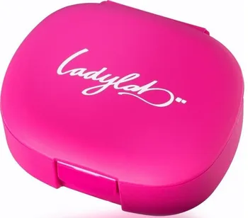 Dávkovač léků Ladylab Pill Box růžový