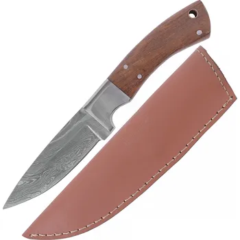 Multifunkční nůž Deepeka Nůž s damascénskou Drop-Point čepelí