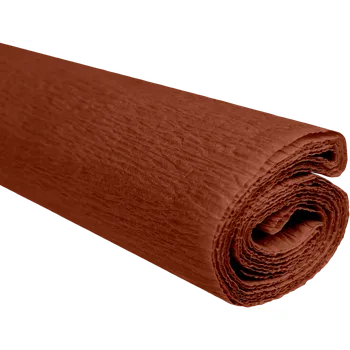 Kancelář Krepový papír světle hnědý 0,5x2m C34 28 g/m2