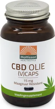 CBD Mattisson CBD Oil 15 mg 60 cps.