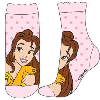 Ponožky Princess růžové 23/26