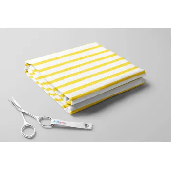 Softshell jarní, 20/9, Vodorovné pruhy široké Barva: Žlutá