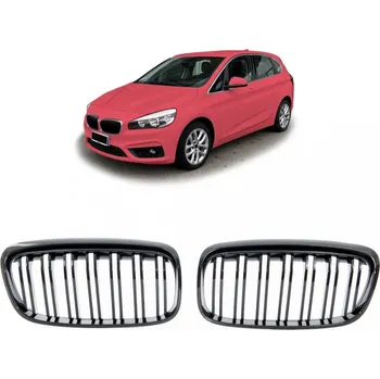 Kapota Maska - ledvinky BMW 2 (F45) Active Tourer 2014-2018 M style - černé lesklé