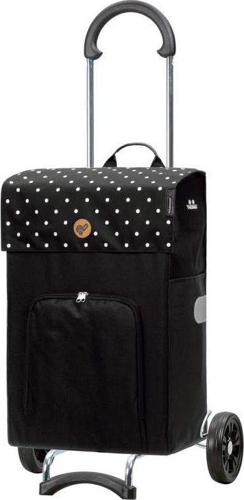 ANDERSEN Einkaufstrolley Shopper Fun Malit Rot - 45 Liter Fassungsvermögen