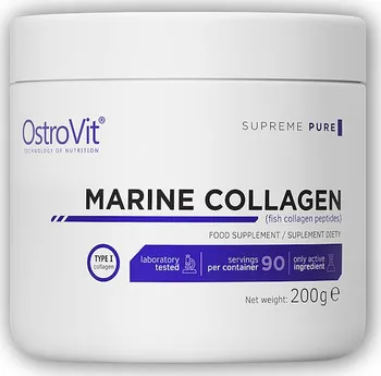 Kloubní výživa OstroVit Marine Collagen 200 g Natural