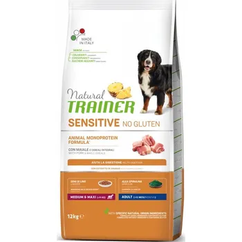 Krmivo pro psa Trainer Natural Adult Medium/Maxi Sensitive No Gluten Pork 12 kg